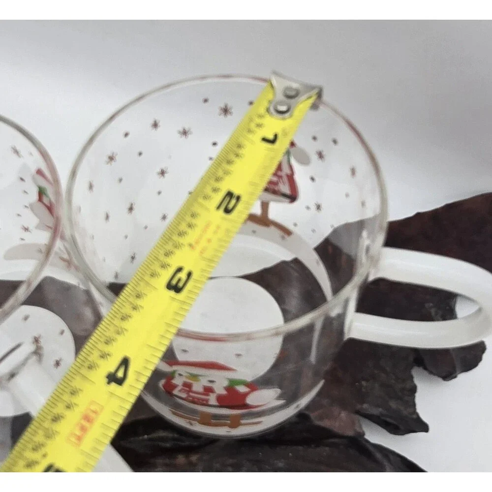 Wondershop Target Bird Flurry Christmas Featherly Friends Glass Mugs Set Of 2